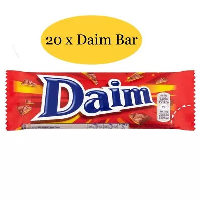 Cadbury Daim Bar 10 X (28g ) Chocolates 🍫  Free Delivery 🚚 • £11.99