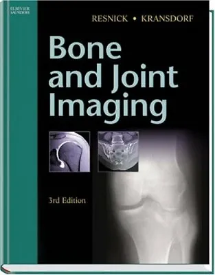 £176.29 • Buy Bone And Joint Imaging, 3e, Resnick, Kransdorf 9780721602707 Free Shipping,#