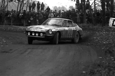 Kevin Videan & Peter Valentine Datsun Violet WRC RAC Rally 1975 Old Photo 3 • $10