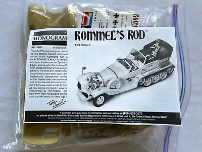 Monogram Rommel's Rod Desert Fox Krazy Kommand Kar #4260 1/24 Scale Kit (No Box) • $25