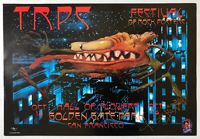 TRPS Festival Of Rock Posters 2004 AUTOGRAPHED Show POSTER Stanley Mouse PSYCH • $500