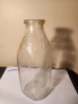 Vintage Pulaski Milk Bottle One Quart • $21.95