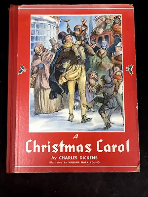 1939 A Christmas Carol By Charles Dickens Illustrated By Mark Young 1st Editio • $59.99