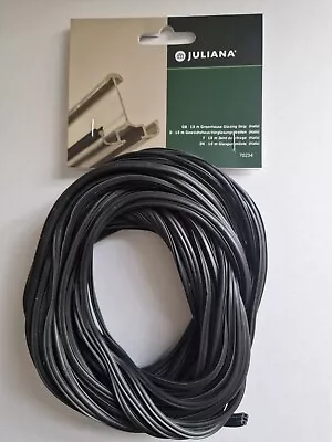 £50.99 • Buy Greenhouse Glass Glazing Seal Strip Rubber Halls AGL. Length Via Drop Down Box.