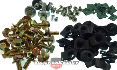 Holden Panel Bolt +Wheel Arch Kit HQ HJ HX HZ 100pc Guard Fender Speed Nut Inner • $84.90