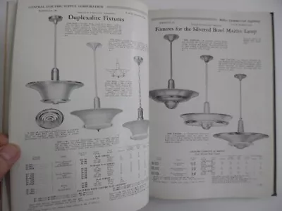 1939 General Electric Industrial Commercial Lighting Equipment Catalog Vintage  • $125