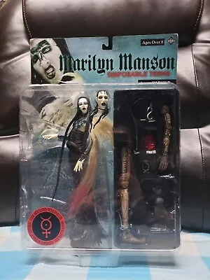 $200 • Buy Marilyn Manson Disposable Teens Action Figure Fewture Toys Super Articulated MIB