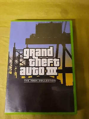 Grand Theft Auto III GTA 3 Microsoft Original Xbox Game W/manual PAL • $6.50