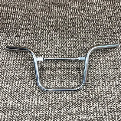 BMX Handlebar Chrome Fits Mongoose KOS Team Supergoose Old School Box Style 01 • $119.99