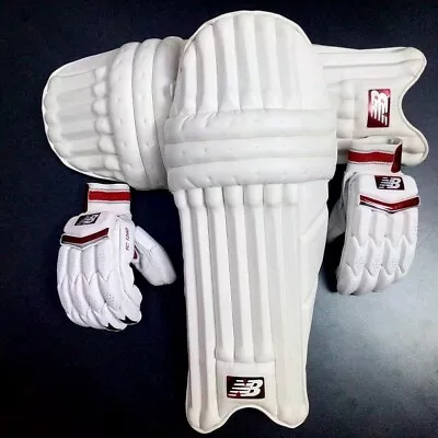 New Balance 1260 Batting Pads + Gloves • $250