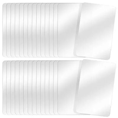 Tecmisse 30 PCS Plastic Placemat Heat Resistant Washable Table Mats Clear Pla... • $21.83