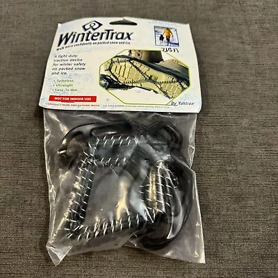 Yaktrax -WinterTrax Spikeless Ultralight Traction Device  !!READ DESCRIPTION !! • $12.99