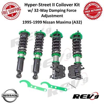 REV9 Hyper-Street II Coilover Upgrade Kit For 1995-1999 Nissan Maxima (A32) • $550