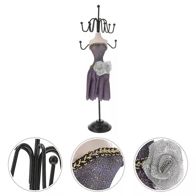  Lady Model Earring Display Rack Mannequin Princess Jewelry Desktop • £13.15