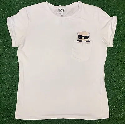 Karl Lagerfeld Kids Cocktail Karl Pocket T-Shirt Kids Size 16 • $15