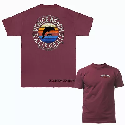 Ocean Adventures Venice Beach California Los Angeles Graphic T-shirt • $14.88