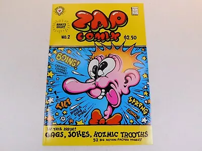 ZAP COMIX #2 VF/Nm 9.0 Underground Comic R Crumb 1968 Apex Novelties • $28