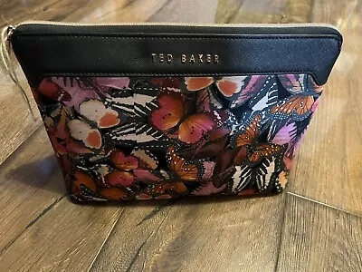 £12 • Buy Ted Baker GALIO Butterfly Print Make Up / Wash Bag