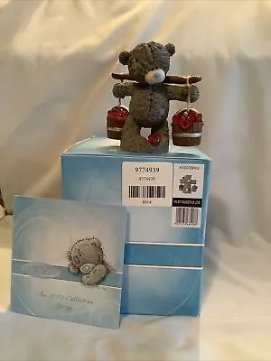ME TO YOU Bear Figurine BUCKETS OF LOVE • $16.71