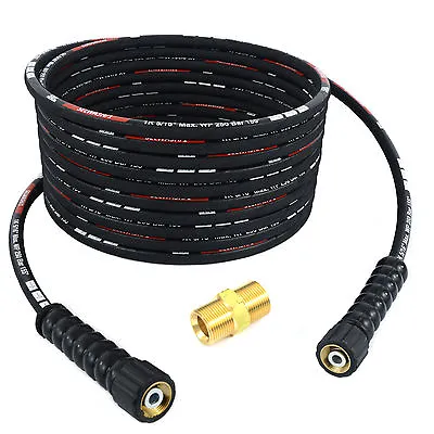 £29.27 • Buy High Pressure Cleaner Power Washer Hose 250bar ID 8 5-30m M22 For KARCHER HD HDS