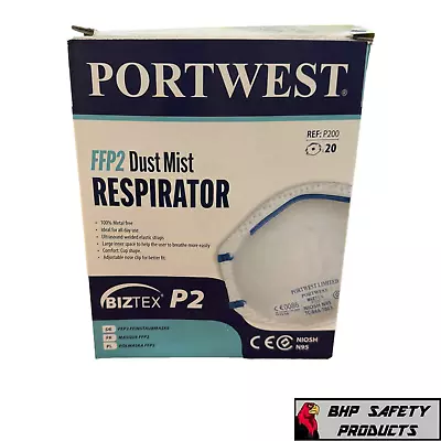 20x N95 Face Mask Dust Particulate Respirator Protection Without Breathing Valve • $17.75