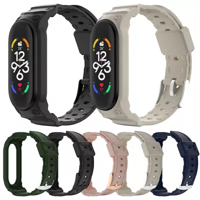 Band Strap For Xiaomi Mi Band 5 6 7 Smart Watch Replacement Wristband Bracelet • $9.89