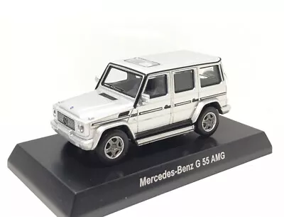 Kyosho 1/64 Mercedes-Benz G 55 AMG Diecast Car Model Silver • $35.19