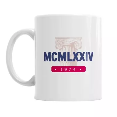 50th Birthday Gift  Present Idea For Men Women Ladies Dad Mum Happy 50 Mug • £9.95