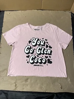 Mean Girls Women's You Go Glen Coco Crop Top T Shirt Size XL • $16.99