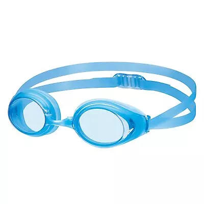 VIEW Swimming Gear V-220 Pirana Masters Racing Swim Goggles Blue/Blue Mirrored • $14.19