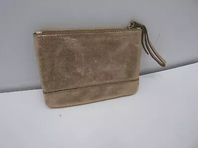 £12 • Buy Ladies Accessorize Gold Pretty Zipped Pouch / Clutch Purse