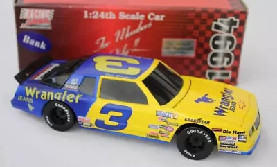 #3 Dale Earnhardt Wrangler 1987 Chevy Monte Carlo Aerocoupe Bank 1/24 Nascar • $124.95