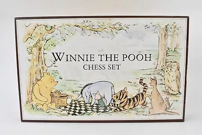 Chess SAC Winnie The Pooh Green & Red Set Beautiful Vintage Collectors SAC Board • £49.99