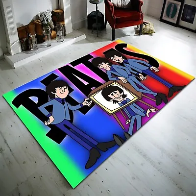 The Beatles Gift The Beatles Rug Rock Band  Music Rug Fan Rug • $92.07