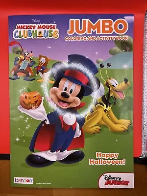 Mickey Mouse Clubhouse Happy Halloween Coloring  & Activity Book Disney Junior • $3.25