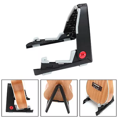 $18.61 • Buy AROMA AUS-02 Foldable Ukulele Violin Mandolin Stand A-Frame Holder Stands Hanger