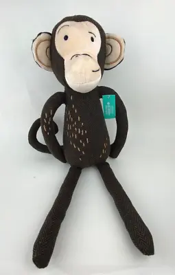 Monkey Throw Pillow - Pillowfort NEW Figural Brown Monkey Plus 12 -18.5  • $10