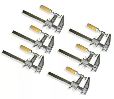 Set Of 6 - EDM 6  Steel Bar Clamp Tool Ratchet Quick Release For Metal Or Wood • $32.99