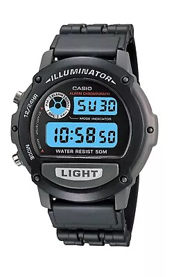 Casio Men's Quartz Illuminator Alarm Chronograph 45mm Digital Watch W87H-1V • $24.99