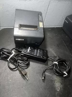 $125 • Buy Epson M129H TM-T88IV Thermal POS Receipt Printer USB Printer W/ Power Supply