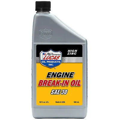 Lucas Oil Engine Break-In Oil - High Zinc • £14.44