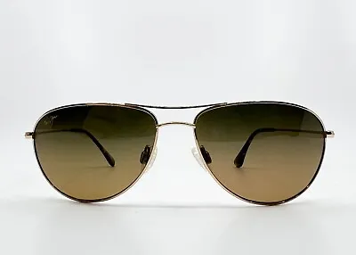 Maui Jim Cliff House MJ247-16 Gold Bronze Polarized Sunglasses 59-15-120 5945 • $79.99