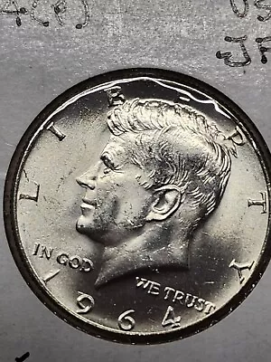 1964 P Kennedy Half Dollar 50 Cents Silver Coin Uncirculated • $9.99