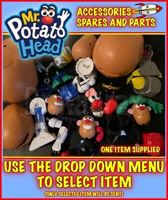 Mr Potato Head Spare Parts & Accessories - Star Wars Marvel +More (Select Item) • £1