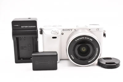 $809.99 • Buy Sony α6000 A6000 White Mirrorless + 16-50mm F/3.5-5.6 Lens From Japan (t2347)