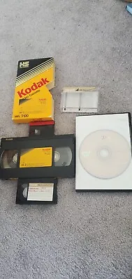 VHS/VHS-C/HI-8 8MMVideo8/MINI DV20 TAPES TO DVD OrFlash Drive Transfer Service  • $140