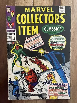 Marvel Collectors Item Classics #14-1st Appearance Origin Hulk-rick Jones-kirby • $9.95