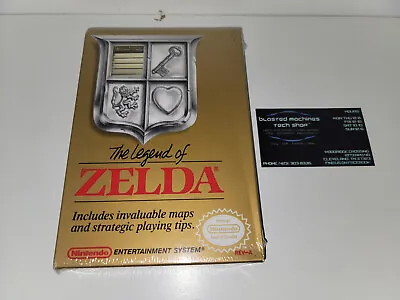 The Legend Of Zelda Nintendo NES FACTORY-SEALED! Oval TM Seal Rev-A VERY RARE! • $6995