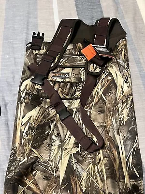 HISEA  Neoprene Waders Bootfoot Fishing Duck Hunting Chest Waders. Size 6/39 • $50