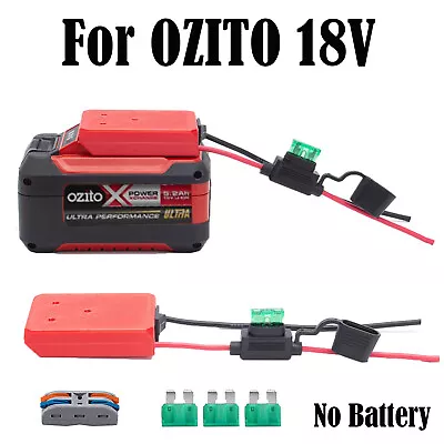 DIY Power Wheels Adapter For OZITO 18V Lithium Battery Power Connector W/Switch • $21.99